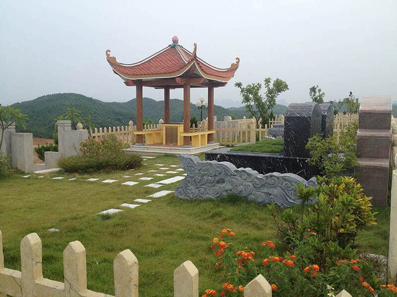 Khuôn viên 100m2 nghĩa trang Lạc Hồng Viên 4