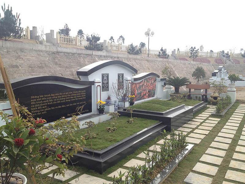 Khuôn viên 30m2 nghĩa trang Lạc Hồng Viên