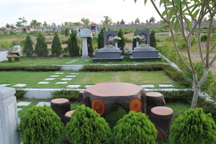 Khuôn viên 75m2 nghĩa trang Lạc Hồng Viên